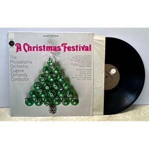 A Christmas Festival Holiday LP The Philadelphia Orchestra Eugene Ormandy 60s